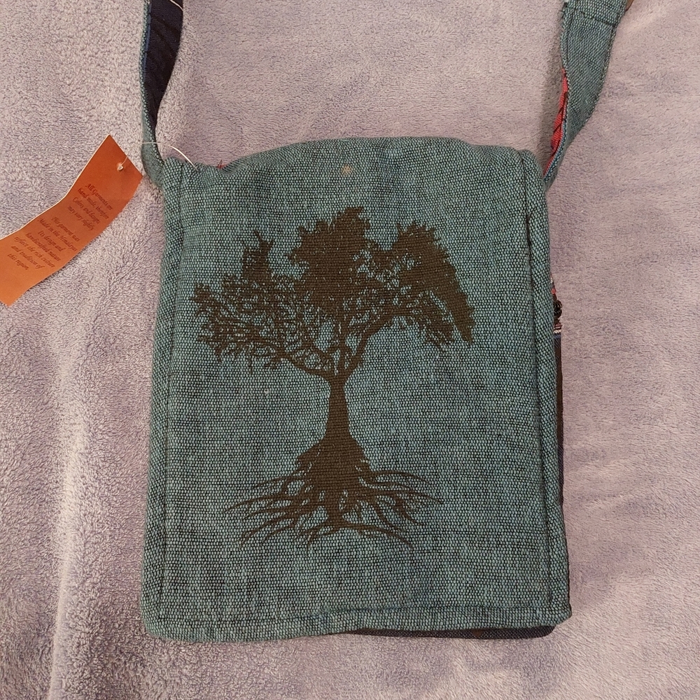 NWT Kathmandu Imports Tree of Life Crossbody Bag